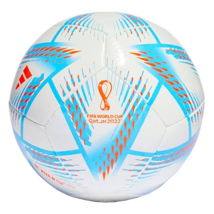 Balons ADIDAS AL Rihla Club Fifa World Cup 2022 Blanc-Bleu