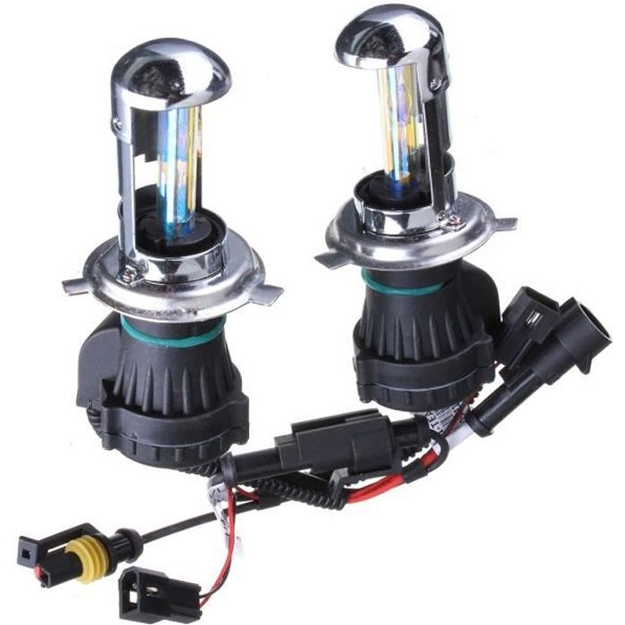 LED Ampoules 55W - H4 H - L - 8000K H4 H - L 2X H4 - H13 - 9004-9007 35W - 55W HID Bi-Xenon Salut - Lo à double faisceau Kit de conv