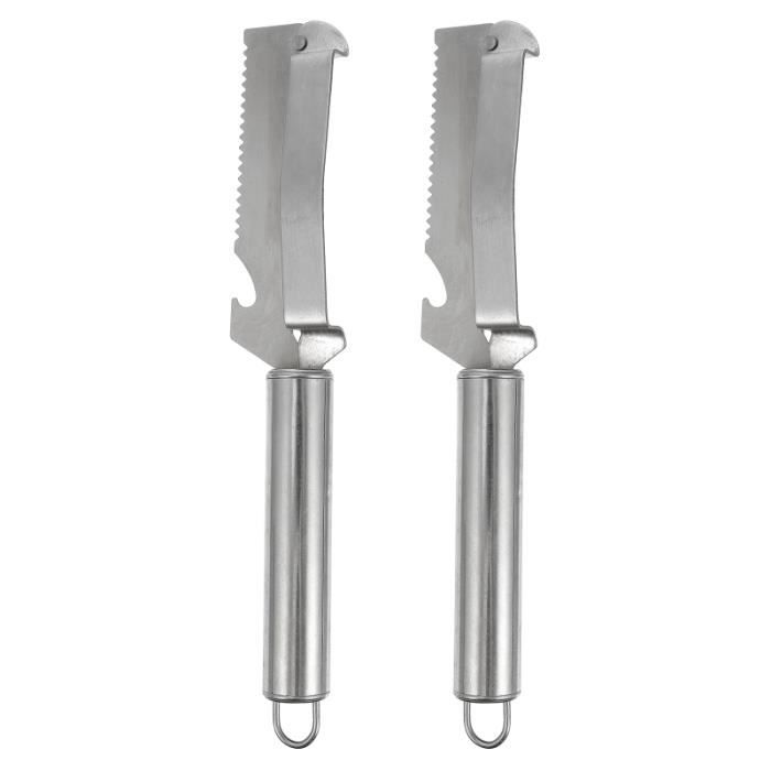 2pcs pratique durable de haute qualité de manguage de la mangue ciseaux de cuisine - ciseaux a herbes decoupe des aliments
