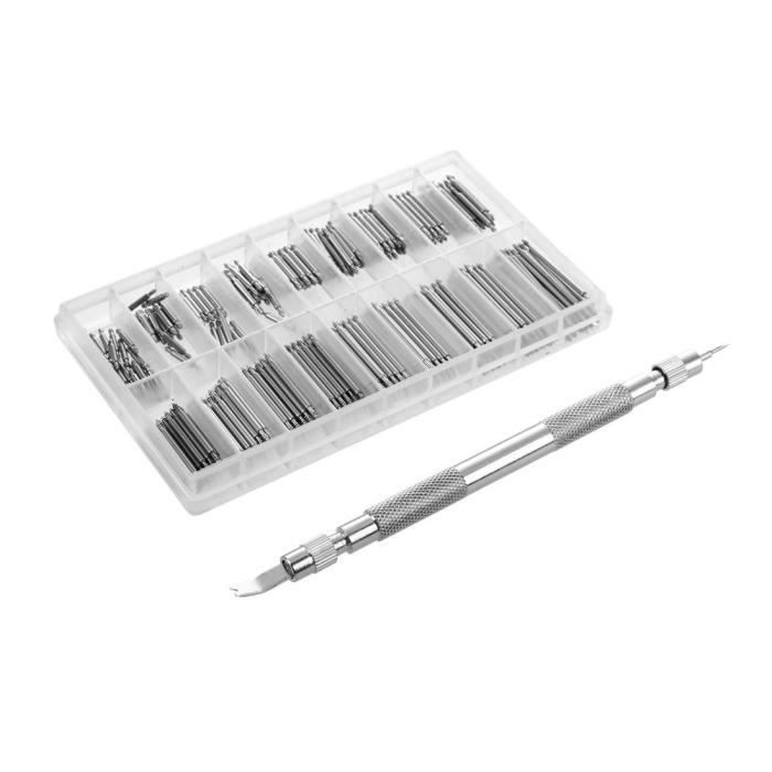 360Pcs 8-25mm barres de ressort&lien de strap pour bracelet outil de demontage de montre