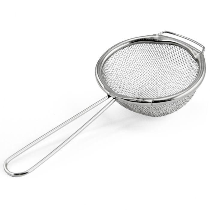 TRIXES Passoire à thé traditionnelle et petite passoire de cuisine polyvalente