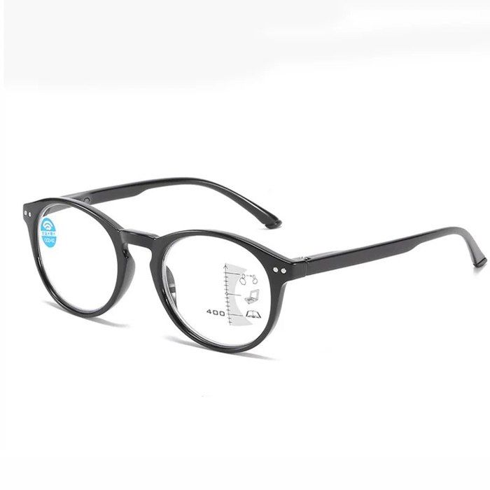 Lunettes De Lecture Progressives Anti-lumière Bleue - Hommes/Unisexe - Montures Multi-couleurs