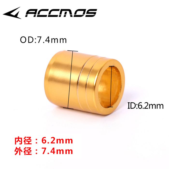 50 Pièces Encoches De Flèche ID6,2 Mm Insert En Plastique Pointes
