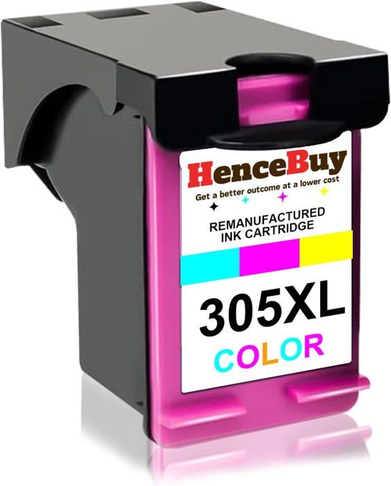 Cartouches D'Encre Reconditionnées Koala - Pack Noir & Couleur - Compatibles HP 305XL - Pour DeskJet & Envy
