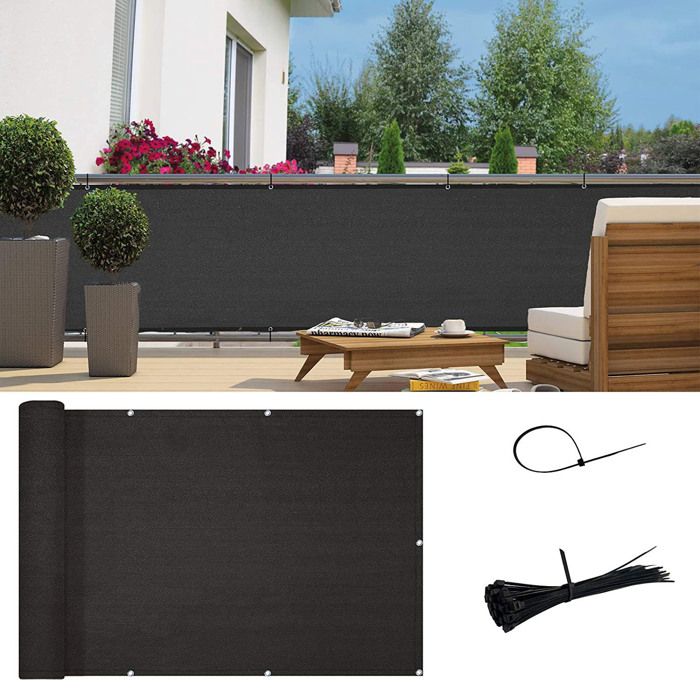 Meilleurs prix pour Filet dintimit pour balcon clture de jardin noire filet de protection de cour filet de scurit pour couleurs multiples