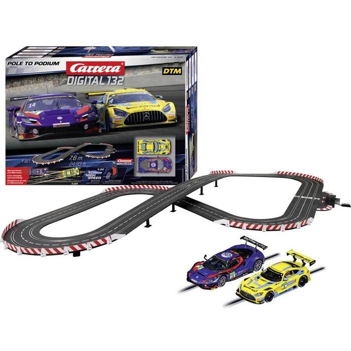 Set de course - Carrera - 20030038 - Piste numérique - 2 véhicules - Commande sans fil