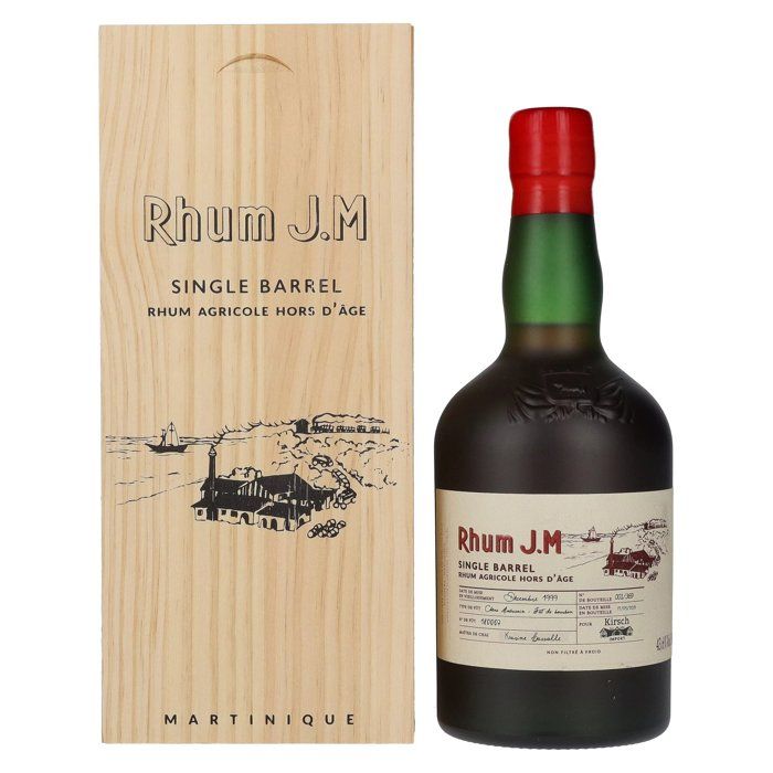 Rhum J.M Single Barrel Agricole Hors D'Âge 1999 43,6% Vol. 0,5l in ...
