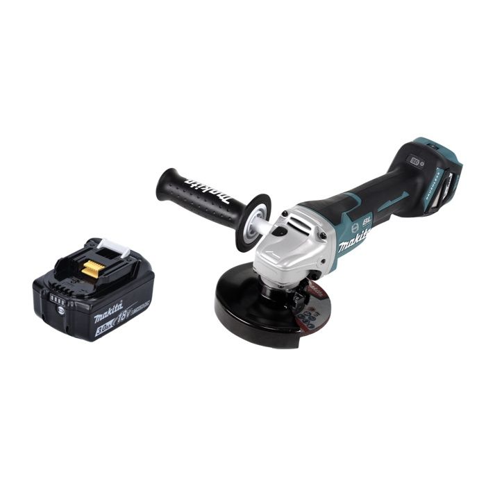 Meuleuse dangle sans fil - Makita - DGA 517 - 18V - Brushless - 125 mm