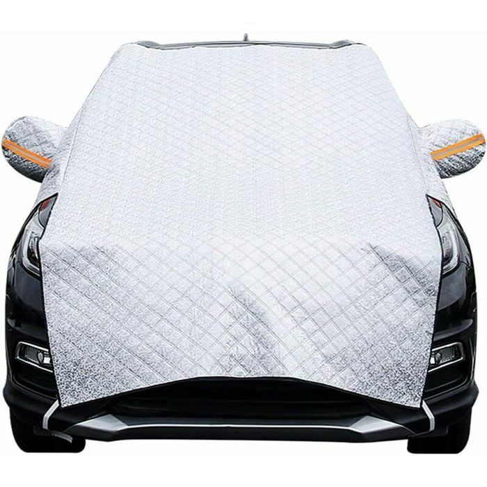 Housse Pare-brise Anti-givre Et Neige Magnétique - 173x120 Cm - Pliable - Protection Hiver Et été - Pour Voiture