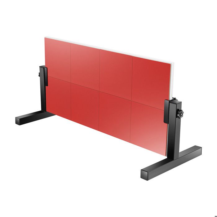 Planche De Rebond Tennis De Table – 66x33 Cm, Bois 7 Couches + Caoutchouc, Angle Réglable 360°, Auto-entraînement !
