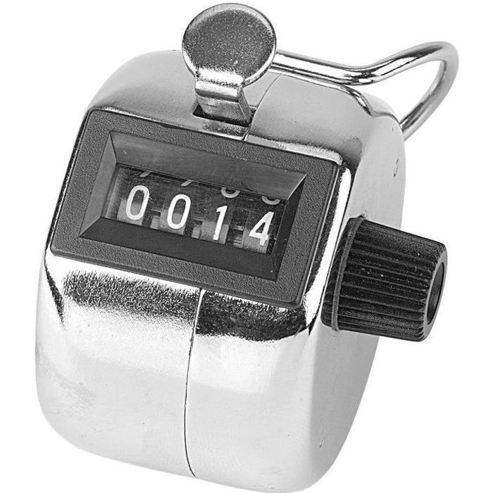 Compteur Manuel Portable 2 Pièces - Clicker Plastique Pour Événements, Sport, Comptage Inventaire, Loisirs Créatifs