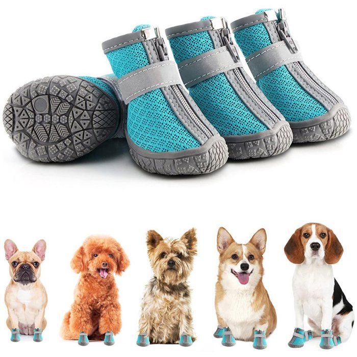 Comparer les prix de Bottes pour chien - Bottes dété pour chien - Chaussures pour petits chiens - Bottes et protège-pattes pour chiots en hiver et