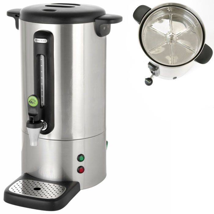 Cafetière à percolation - HENDI - UNIQ 7 L - Acier - Robinet anti-gouttes - Capacité 7 L Cafetière à percolation - HENDI - UNIQ 7 L - Acier - Robinet anti-gouttes - Capacité 7 L