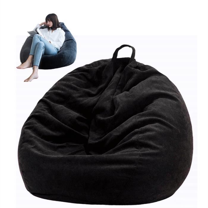Housse De Pouf En Velours élastique Sans Remplissage - Lavable, Rangement Peluches, 180x90 Cm, Couleur B