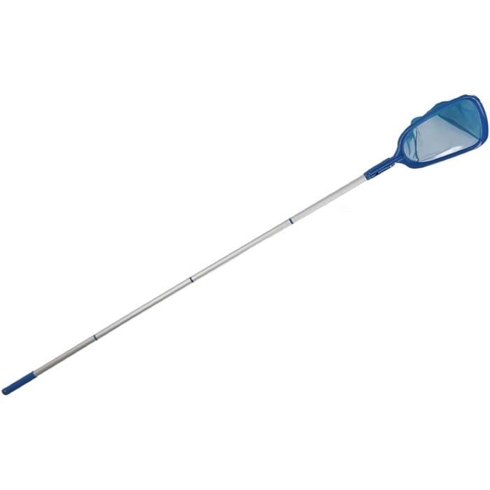 Oase 36297 Grand Filet De Nettoyage Bassin - Manche Télescopique 113-180cm, Rectangulaire 38x26cm