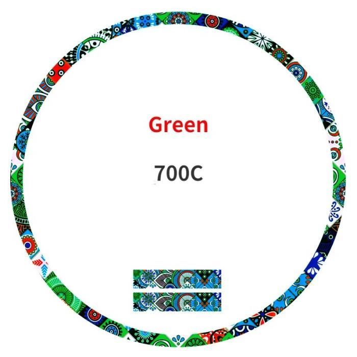 Autocollants Décoratifs Pour Jantes De Vélo Carbone - 2 Roues - Résistants Aux UV Et Faciles à Poser