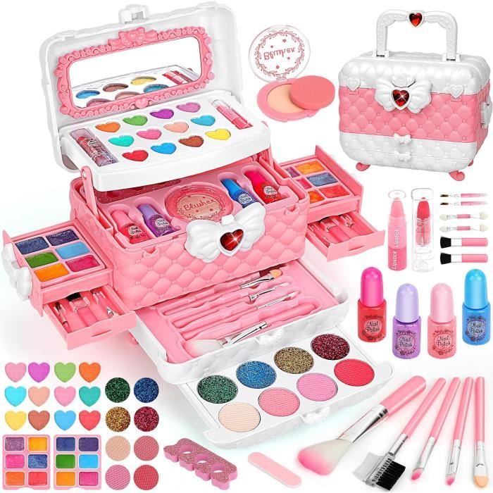 1pcs Faux Maquillage Enfant Filles, Palette Maquillage Enfant Jouet Cadeau  de Noël Anniversaire Jouet pour Fille - Cdiscount Jeux - Jouets