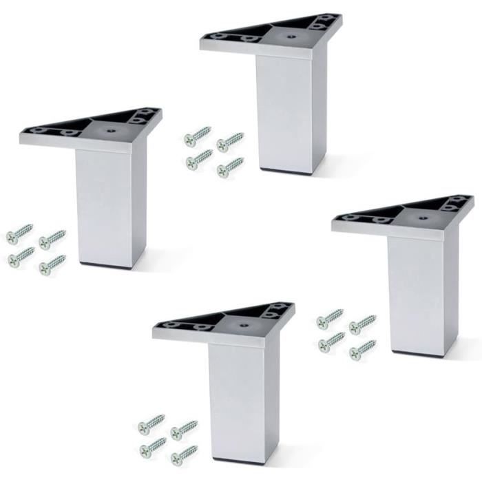 Pieds De Meubles à Visser Pour Canapé, Fauteuil, Commode  Vis Pour Canape Fauteuil Commode Vis Non Incluses Lot De 4 91538314