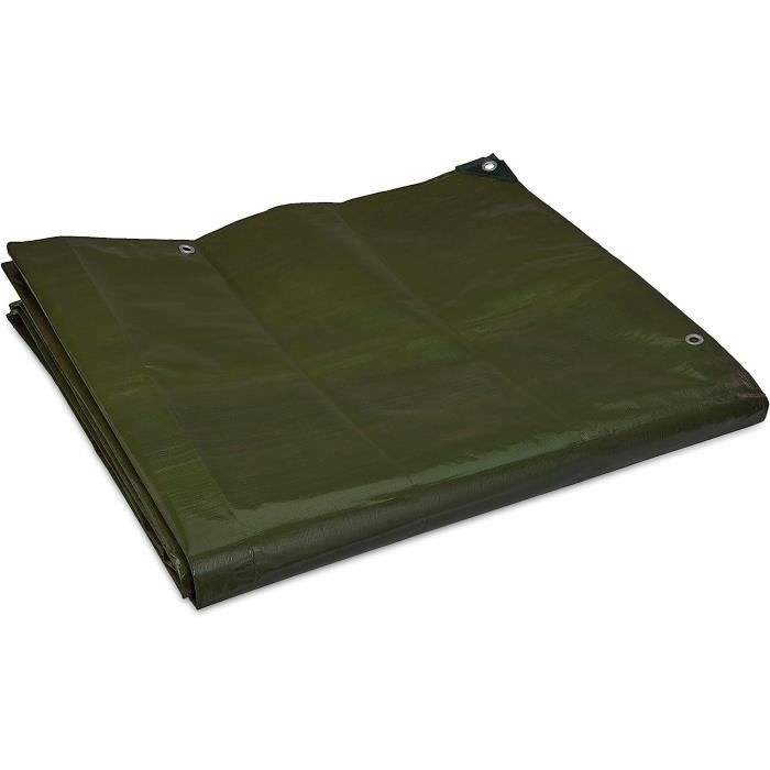 Bâche De Couverture étanche Bleue 2x3m Avec œillets - 180g/m² - Ecd-Germany