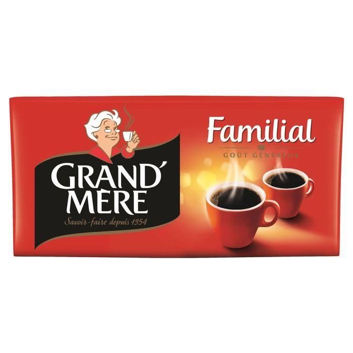 LOT DE 3 - GRAND MERE Familial - Café moulu - 4 x 250 g - Cdiscount Au  quotidien