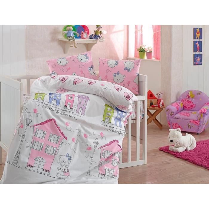 Ensemble De Housse De Couette Pour Bebe Class Mia Achat Vente Housse De Couette Seule Cdiscount