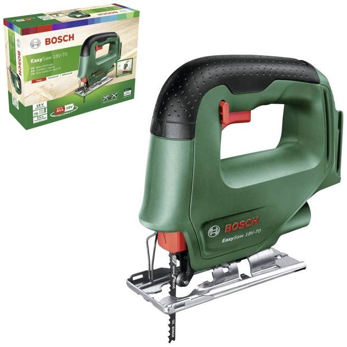 Bosch Home and Garden EasySaw 18V-70 Scie sauteuse sans fil 0603012000 sans batterie 18 V 0 Ah