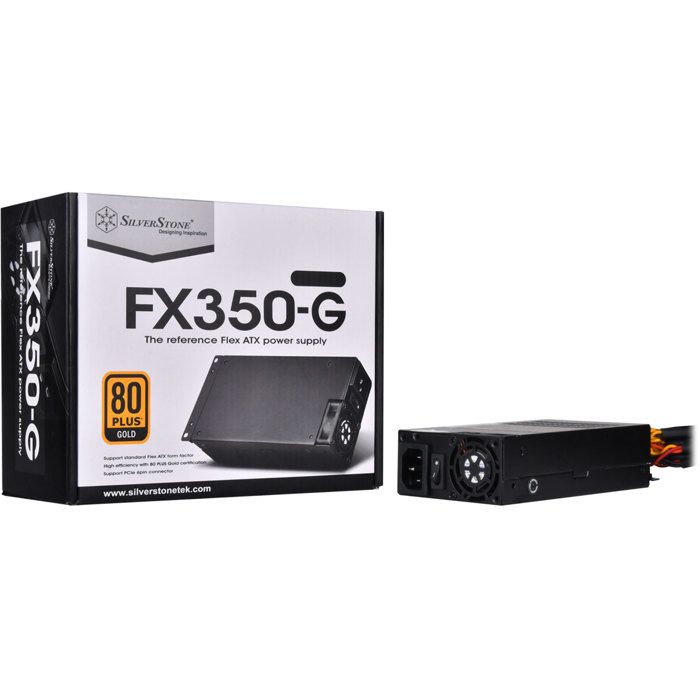 SilverStone SST FX350 G Série Flex Alimentation PC 80 Plus Gold Ventilateur à Faible Bruit 40 mm Neuf - vue 3