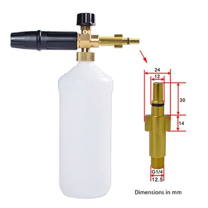 canon a mousse voiture karcher