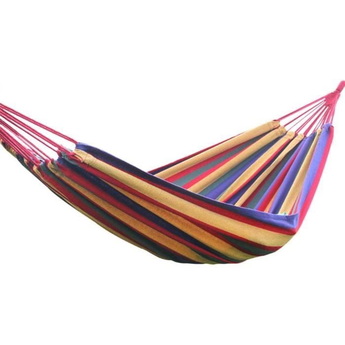 Hamac Filet, de Jardin pour Une Personne, Camping, léger pour intérieur