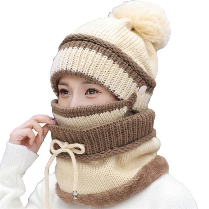 Bonnet et echarpe femme clearance
