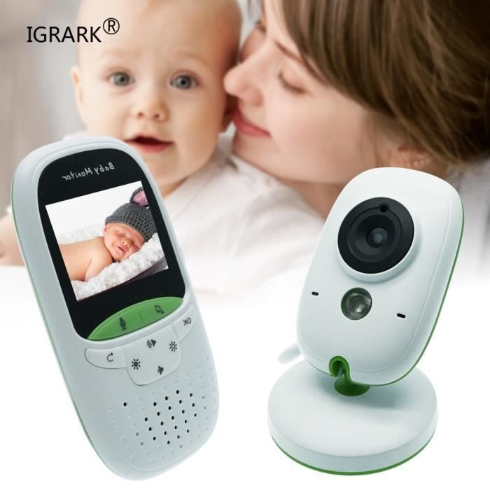 Baby Phone Ecoute Bebe Moniteur Video Sans Fil Portable Interphone Electronique Babyfoon 2 Voies Conversation Type Eu Plug Cdiscount Pret A Porter