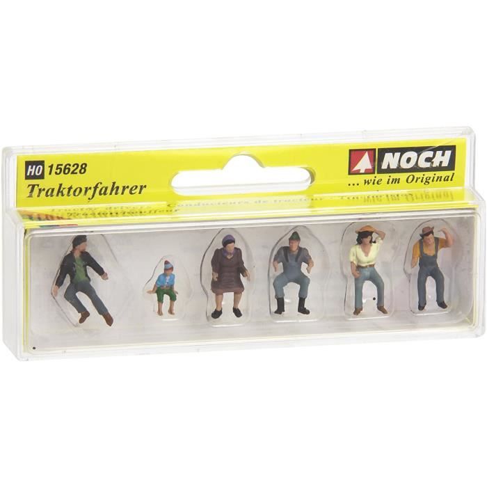 Modélisme Ferroviaire - NOCH - 36910 - 4 Figurines - 3 Scooters - À