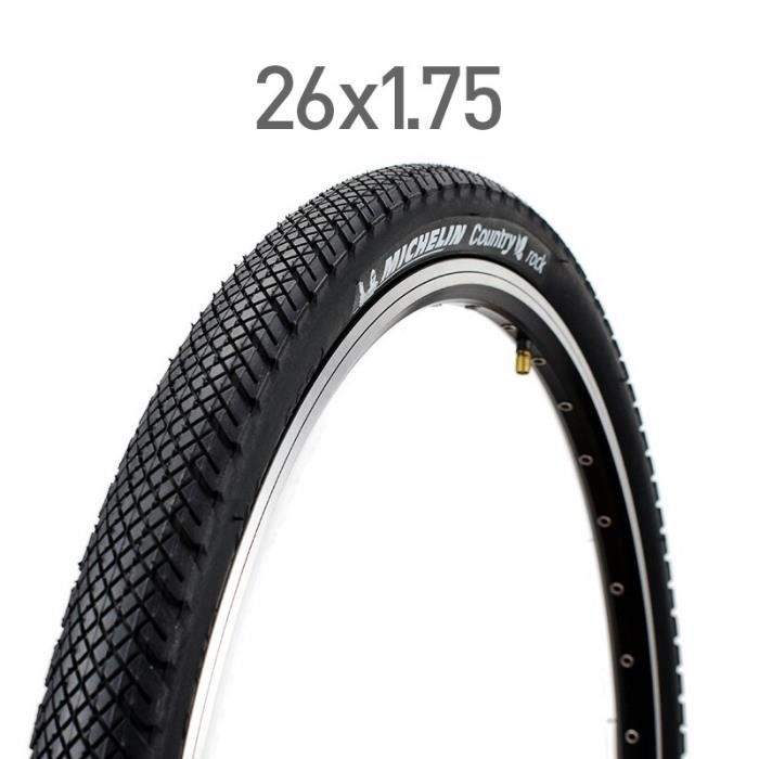 Pneu velo Michelin pneu de velo vtt 26 26 1.75 26 2.0 pneus de velo de montagne country rock 27.5 1.75 29 pneus Type 1pc 26 1.75 Cdiscount Sport