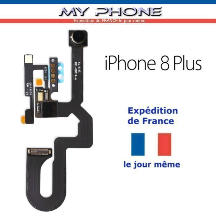 CAMERA Avant pour APPLE IPHONE 8 PLUS Module Capteur de proximité + Luminosité Appareil photo Nappe Flex Front Face