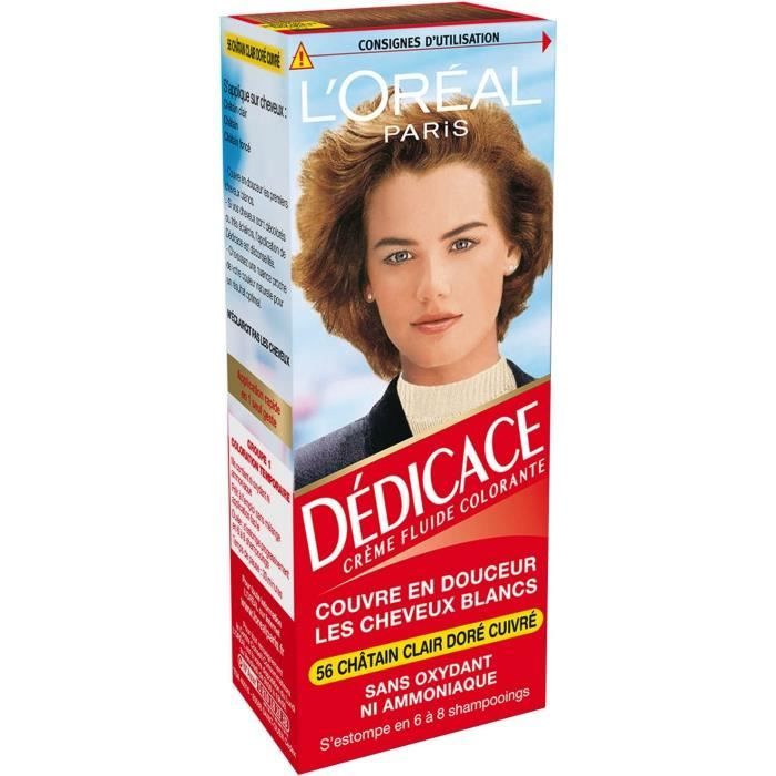 Coloration L'Oréal Dédicace Châtain Clair 54 - Sans Oxydant, Neuf