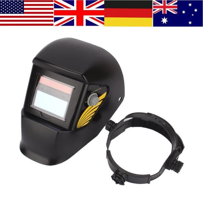 Masque De Soudage Automatique - Gradation Solaire - Protection UV/IR - Champ Large - Pour Soudure Industrie BTP