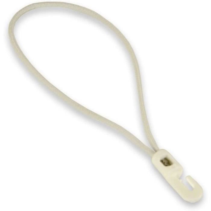 Tendeurs Élastiques Avec Crochets - 25 Pièces - 4mm X 15m - Pour Bâche, Tente, Camping