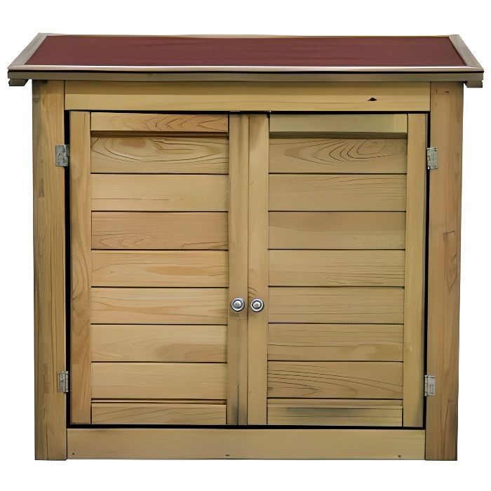 Armoire De Rangement En Bois Lisboa Petit Modele Achat Vente