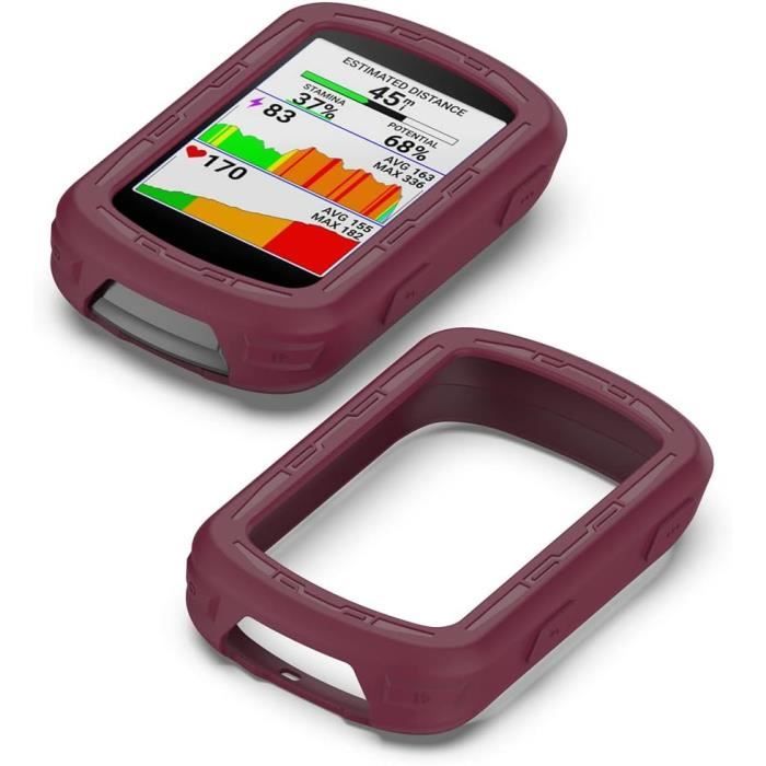 Coque De Protection Silicone Noir Pour Gps De Vélo Garmin Edge 840-Edge
