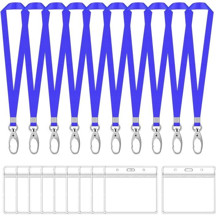 NUOBESTY 4 Pièces écran électronique LED Badges Personnalisés