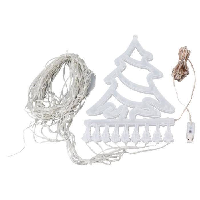 Arbre Lumineux LED Bouleau 210 Cm - 448 LEDs Blanc Chaud - Télécommande 8 Modes - Déco Noël Mariage Intérieur Extérieur