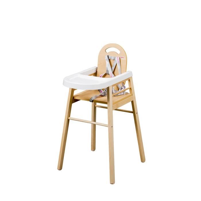 Chaise Bebe En Bois Hetre Simple Fabrication Francaise Cdiscount Puericulture Eveil Bebe