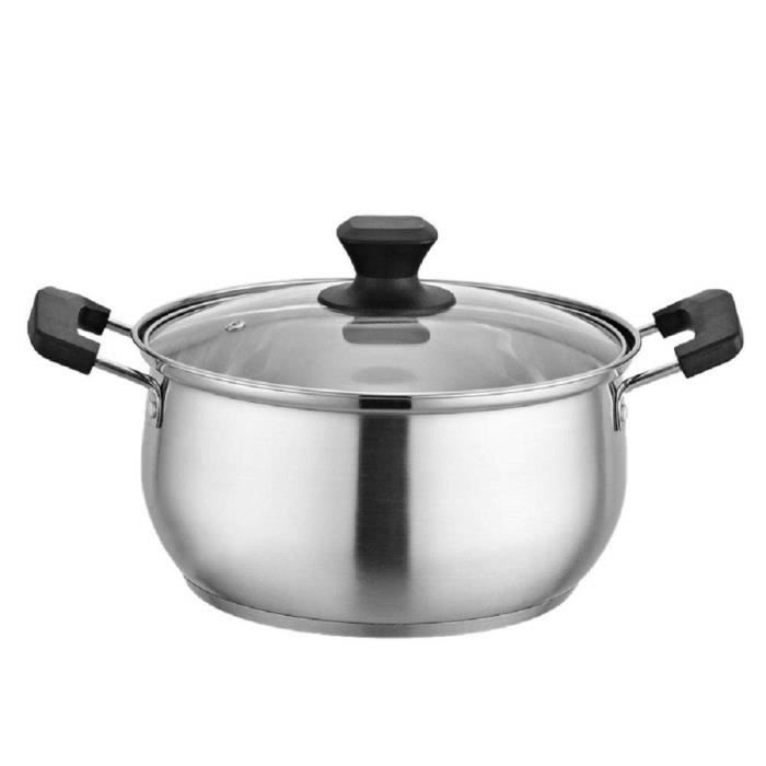 Mijoteuse 24cm avec couvercle en verre Mineralia - TVS