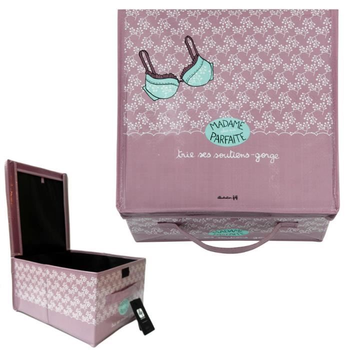 Boite A Soutien Gorge Madame Parfaite Pliable De Rangement Idee