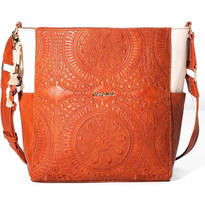 Sacs portes main Sac Desigual Elche Sonora 72X9WE0 U Marron Cdiscount Bagagerie Maroquinerie