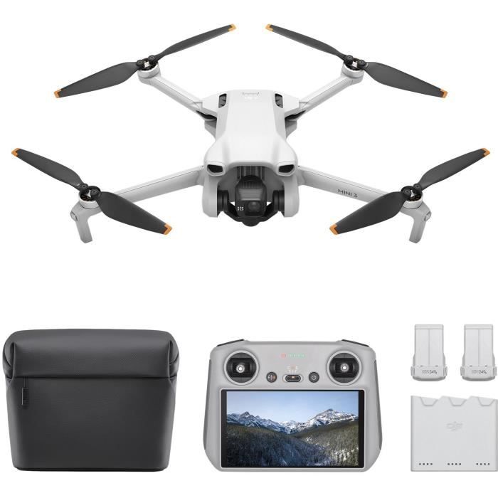 Drone DJI Mini 3 Fly More Combo - Caméra 4K