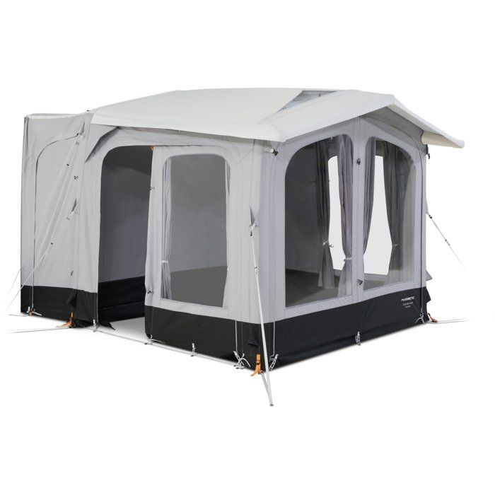 Auvent indépendant gonflable - DOMETIC - Club AIR Tour 260 DA - Tunnel cloisonné - Volume optimisé - Gris