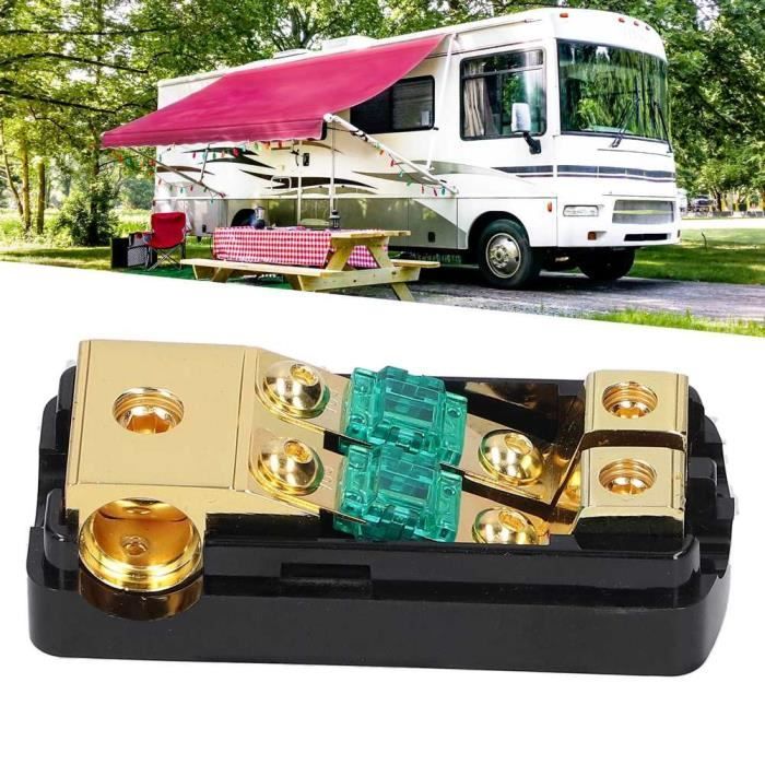 Stinger SHD201 Inline ANL Fuse Holder – Accepts 1/0 Or 4 AWG In & Out, 4 Gauge Compatible