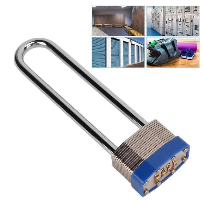 Cadenas Sterling LPL242 - Acier Laminé, Double Verrouillage, Anse Longue 40mm | Sécurité Renforcée