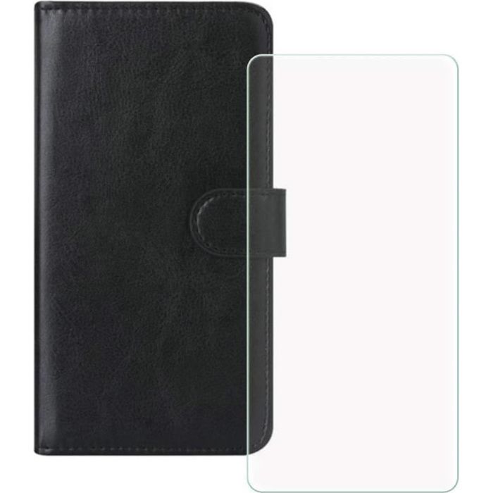 Coque Flip Pour Blackview BL7000 (6,78") – Housse Cuir PU + Verre Trempé, Fonction Support Et Fente Carte - 11